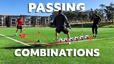 Loads of passing & 1st touch combinations - Joner 1on1