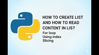 Python Lists Made Easy: Create, Access, Loop & Enumerate