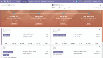 How to Import Multiple Bank Statement from Excel/CSV file | Odoo Apps Features #odoo #import