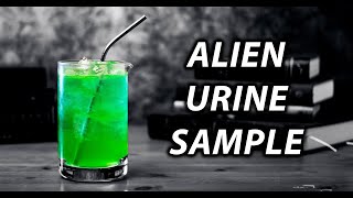 How To Make An Alien Urine Sample Cocktail | Booze On The Rocks