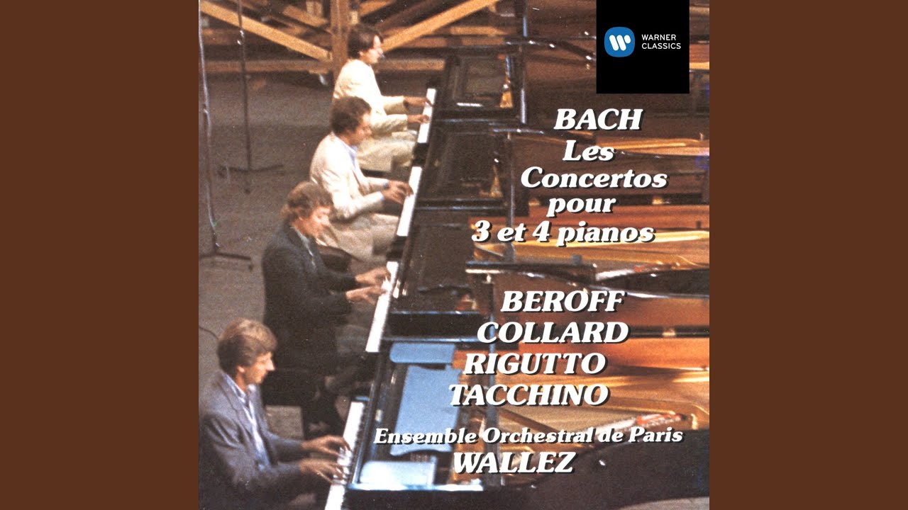 Obejrzyj Concerto for Three Pianos in C Major, BWV 1064: III. Allegro assai w YouTube Obejrzyj Concerto for Three Pianos in C Major, BWV 1064: III. Allegro assai w YouTube