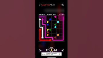 Flow free | Manias pack 10×10 | Level 122 #braingames #flowfree #trending #shorts #viral #tseries