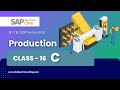 Class 16_C SAP Business one B1 TB 1000 Version10 0 – Production