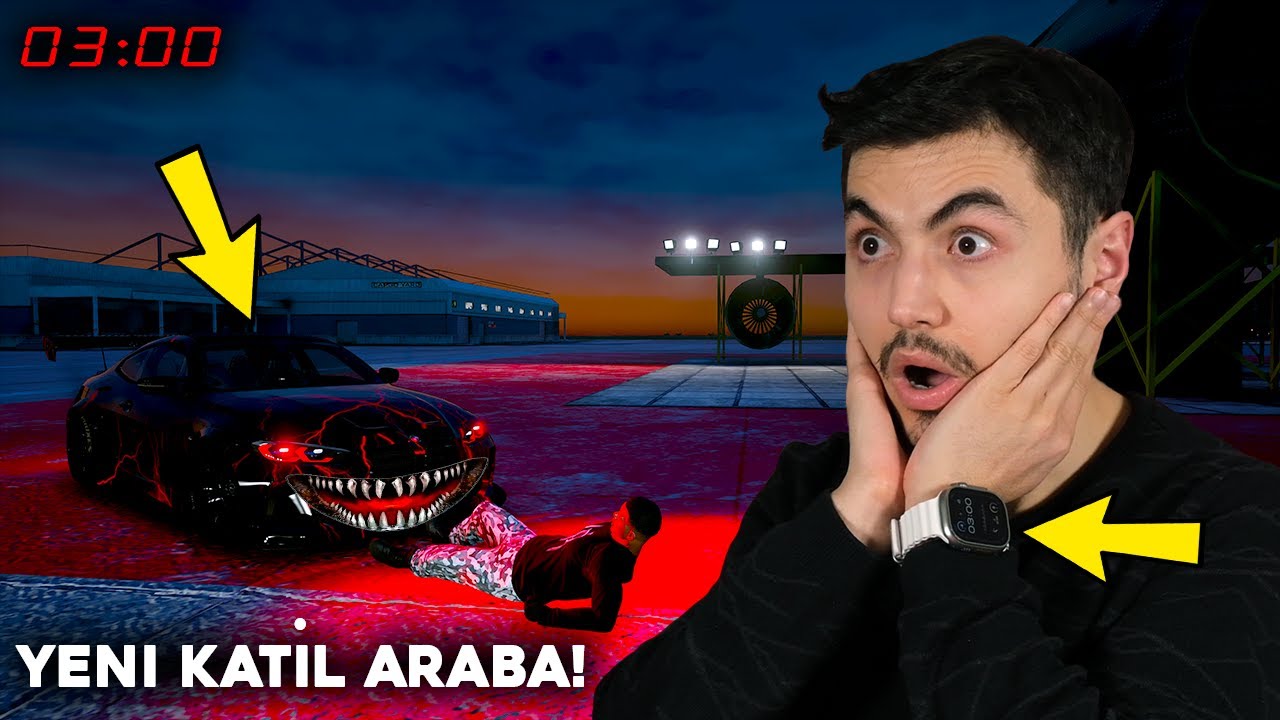 KATİL ARABANIN ABİSİ KANLI KATİL ARABAYI BULDUM!(ÇOK KORKUNÇ!) - GTA 5