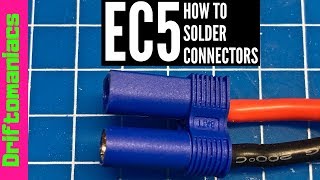 How To Solder EC5 Connectors Step By Step