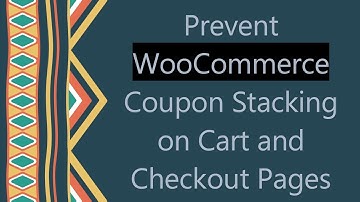 Prevent WooCommerce Coupon Stacking on Cart and Checkout Pages