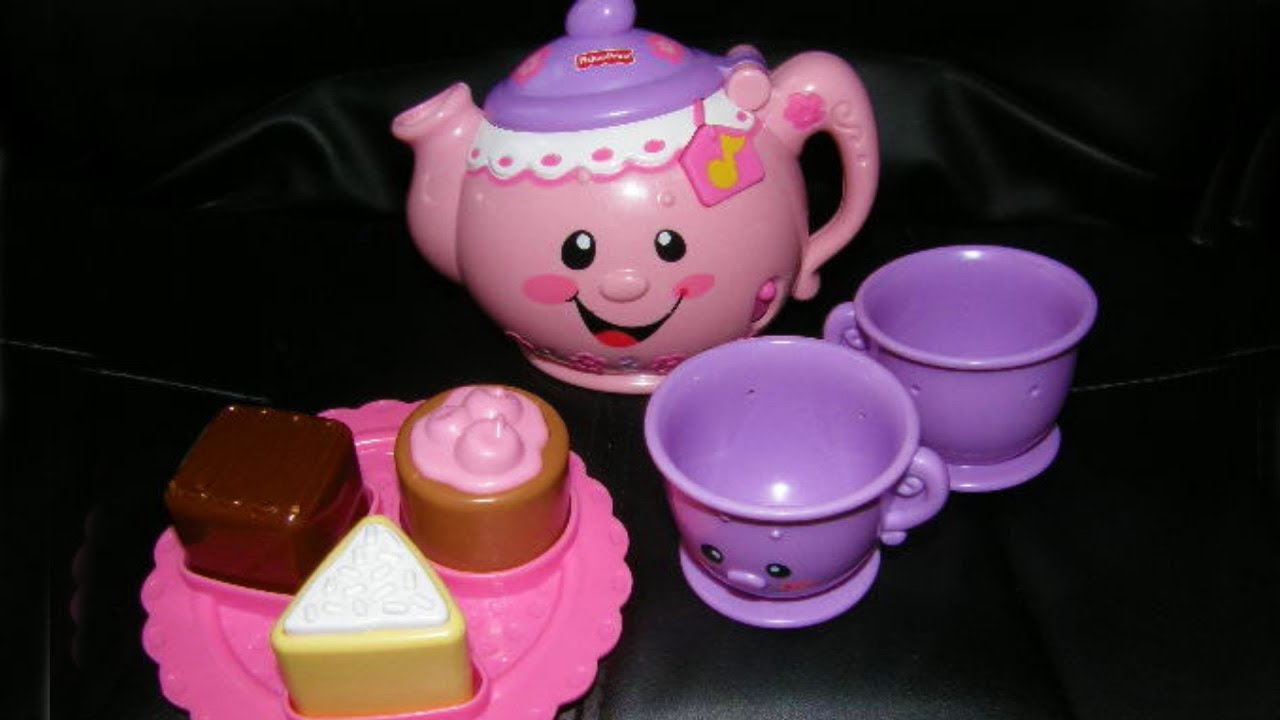 HTF Replacement 1992 Fisher Price Fun with Food PINK Tea Set PLATE 