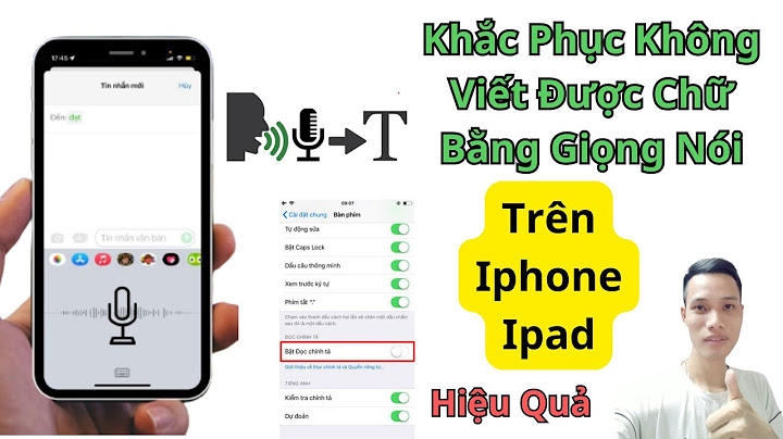 Cách soạn thảo văn bản bằng giọng nói trên ipad năm 2024