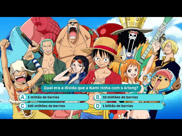 🏴‍☠️ DESAFIO ONE PIECE: RESPONDA 15 PERGUNTAS EM 10 SEGUNDOS