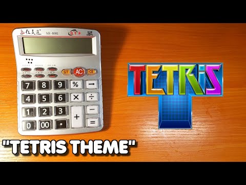Tetris Theme Song:  played on a Music Calculator (Cover) | Game Song