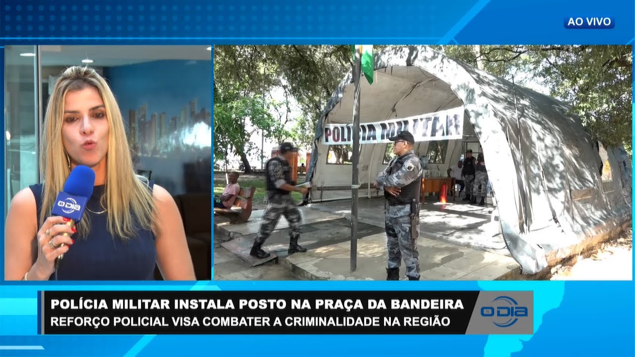 Polícia Militar instala posto de combate à criminalidade na região do Centro 29 05 2023