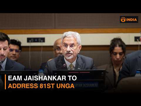 Jaishankar to Address 81st UNGA Session & more | DD India Live | 12 PM IST
