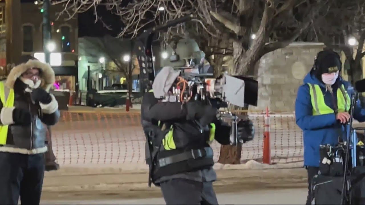 Winterset once again turned into film set for new action movie