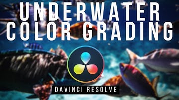 COLOR GRADING Underwater Videos in Resolve: A Davinci Resolve Tutorial 2023