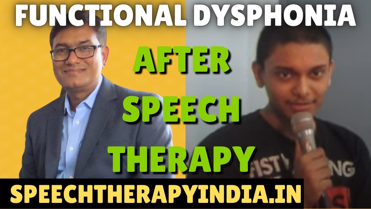 SLP Sanjay Kumar after Dysphonia treatment at Sanjay Speech Hearing