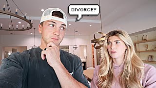 Talking About DIVORCE in front of My Wife