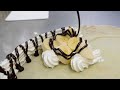 レインボーハットクレープ職人 メガチョコバナナ ベーコンエッグチーズ japanese street food - creamy crepe compilation RainbowHat