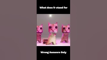 Wrong Answers Only #shorts #funny #elgato #cat #roblox