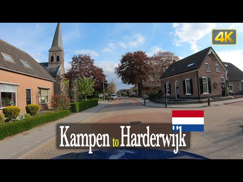 Driving in Holland 🇳🇱 From Kampen to Harderwijk