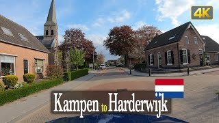 Driving in Holland 🇳🇱 From Kampen to Harderwijk