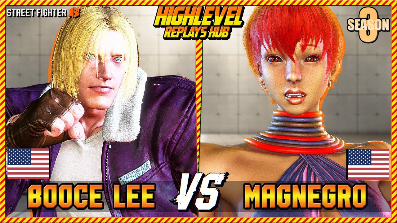 STREET FIGHTER 6 ▰ BOOCE LEE (Terry) vs MAGNEGRO (Elena) ▰ SF6 High Level Gameplay