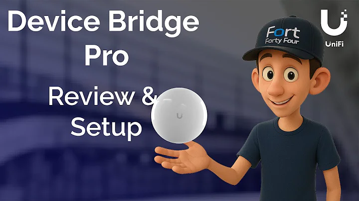 Unifi Device Bridge Pro Review & Setup – Easy 5km Wireless Link for Cameras & Access Points!
