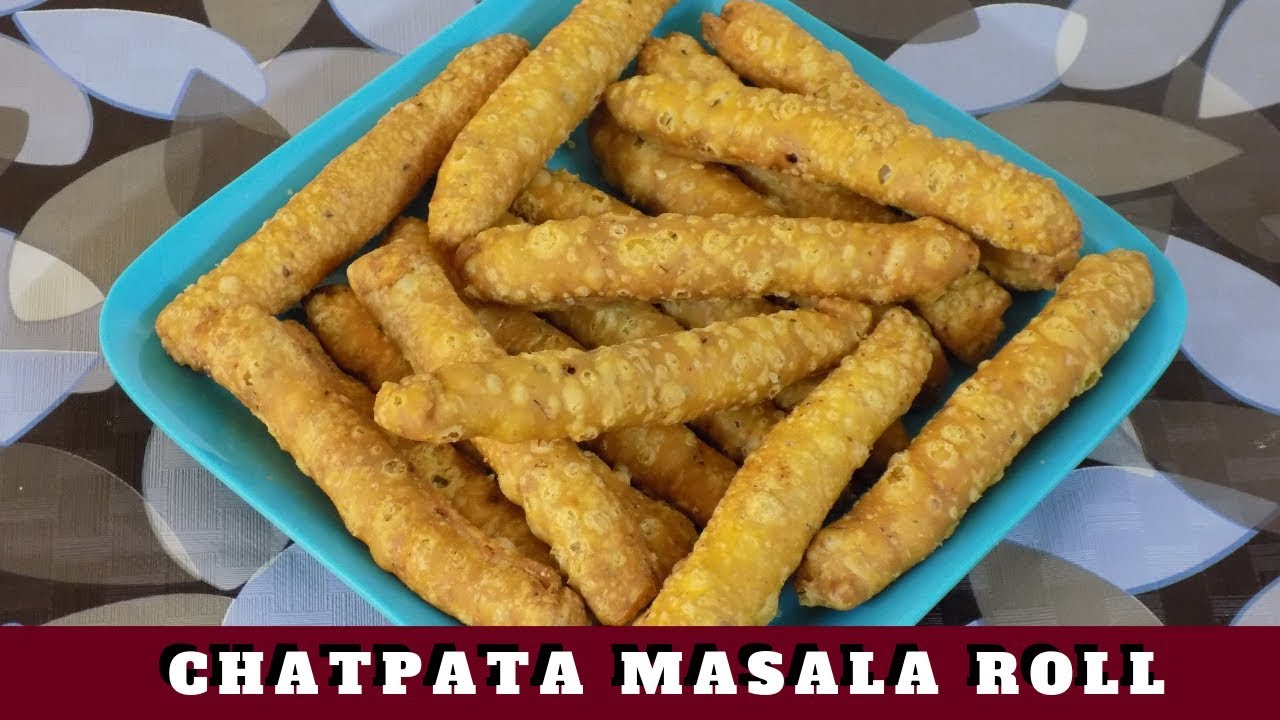Chatpata Masala Roll [ चटपटा मसाला रोल ] | crispy Masala Roll ...