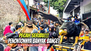 PECAH SERIBU!!! PENONTONNYA BANYAK BANGET ~ ARAK-ARAKAN REAK & BENJANG LUGAY PUSAKA