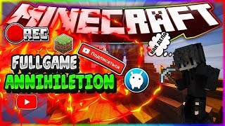 👑ANNIHILATION FULLGAME VIMEWORLD👑 🍒БЕЗ СИЛКИ - 150KILLS🍒