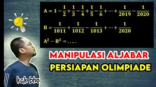 Trik Aljabar, Deret Teleskopik Sederhana untuk Persiapan Olimpiade Matematika