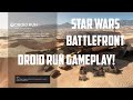 A great match of star wars battlefront droid run