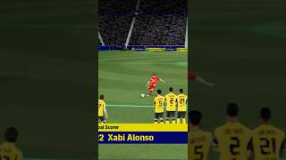 Alonso free kick goal #efootball some support