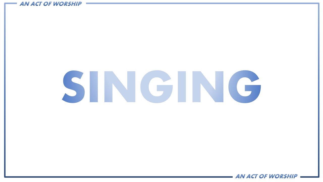 Welcome to our worship service youtube