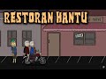 Makan Di Restoran Hantu | Animasi Horor Kartun Lucu | Warganet Life