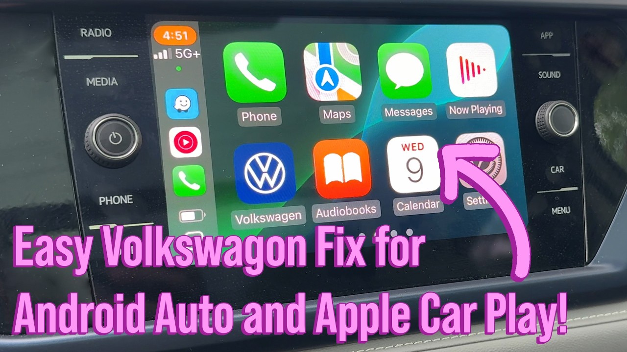 How To Fix Your Volkswagen Android Auto and Carplay Issues in Six Seconds