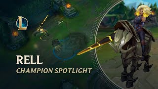 Rell Champion Spotlight | Gameplay  League of Legends