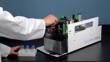 Sci-Print SOLO Semi-Automated Tube Labeler