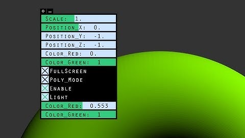 Max/MSP OpenGL GUI External