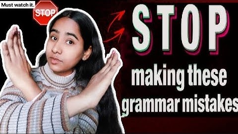 🚨 The Biggest Grammar Mistakes  I’ve Seen in my learning Journey             #english
