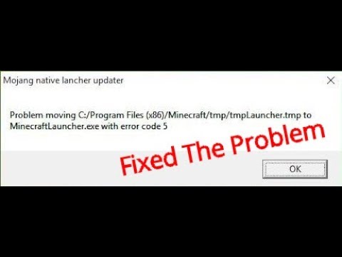 How To Fix Error Code 5 Minecraft V1 Youtube
