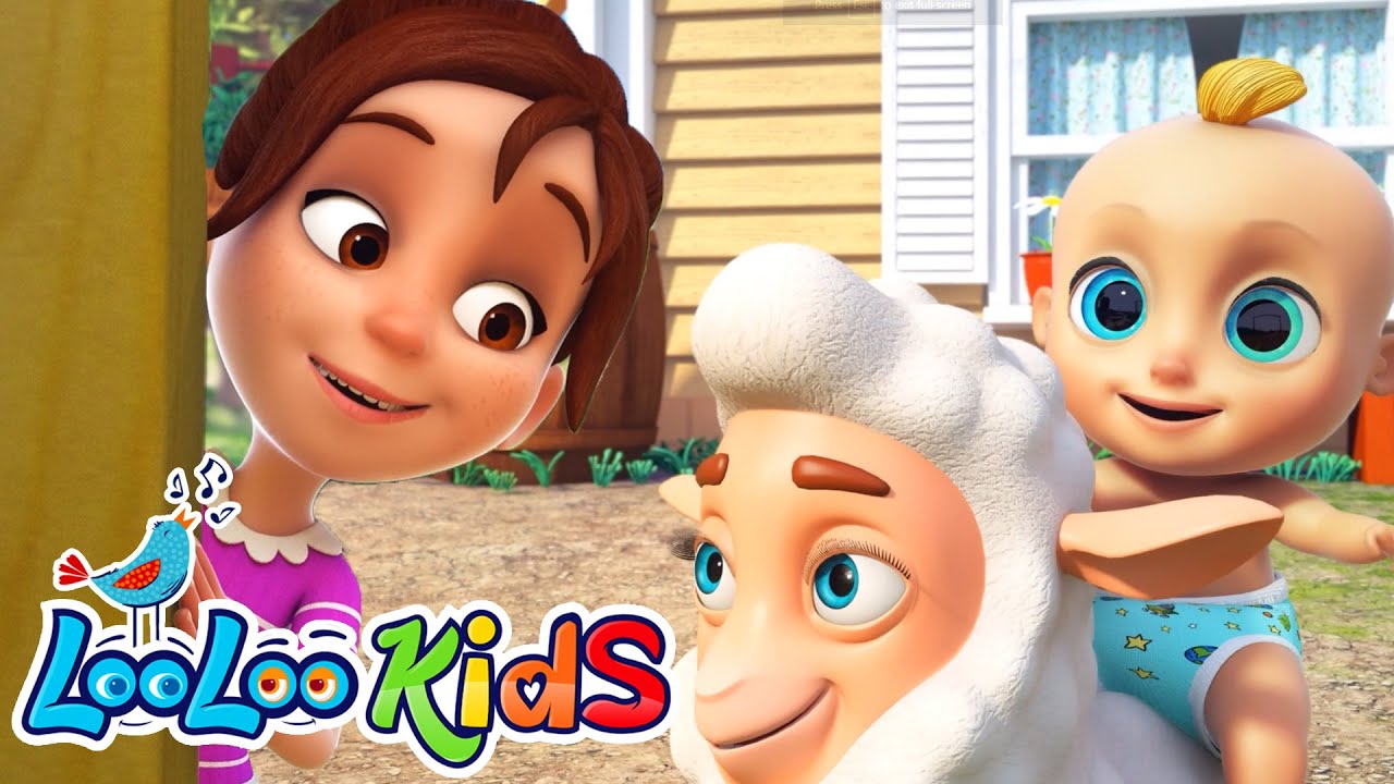 Little Bo Peep 🐑 Have fun with Johny | LooLoo Kids Nursery Rhymes ...