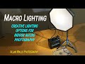 Macro Lighting - creative options for indoor macro photography