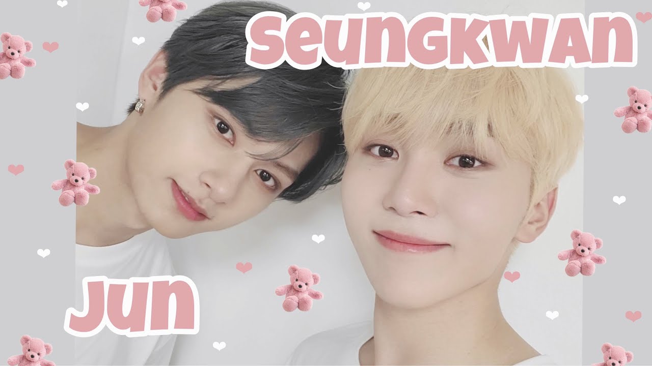 seventeen ジュン サノク seventeen サノク ジュン hot