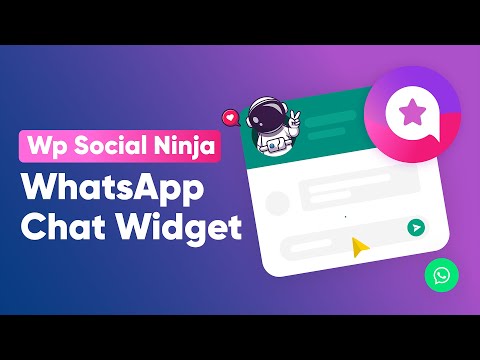 WhatsApp Chat Widget Configuration and Styling - WP Social Ninja