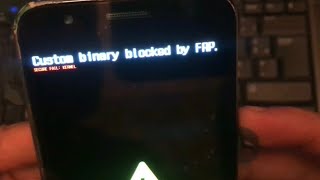 Custom binary blocked by frp For Samsung J500F phone