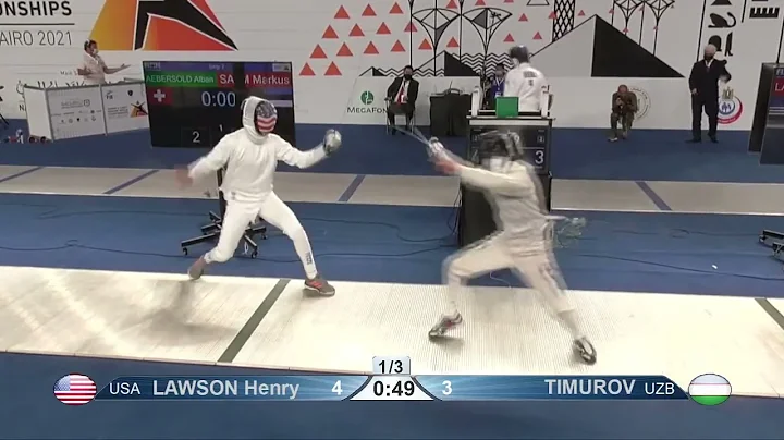 Cairo Worlds 2021 CME - L32 - Lawson USA v Timurov UZB