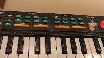 Hing Hon Ek-001 Chiptune Keyboard Test