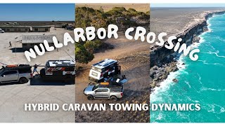 Nullarbor Crossing | Jawa Hybrid Caravan Towing Dynamics | EPIC Bunda Cliffs Footage