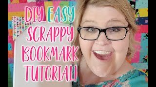 Scrap Fabric Bookmark: A Full Tutorial