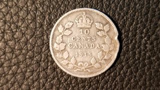 First Silver Canadian Coin Metal Detecting Nokta Makro Simplex Old Elementary